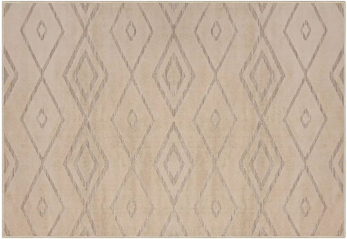 Höffner Webteppich  Soho ¦ beige ¦ Synthetische Fasern ¦ Maße (cm): B: 160