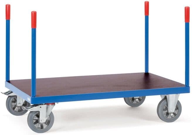fetra Chariot à ranchers 12586 - charge max. 1200kg Pneus élastiques (12586)