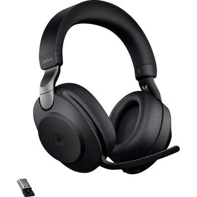 Jabra Evolve2 85 MS Over Ear Headset Bluetooth®, kabelgebunden Stereo Schwarz Mikrofon-Rauschunterdrückung Lautstärkeregelung -