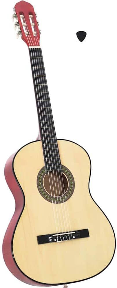 vidaXL Guitare classique pour débutants 4/4 39" Tilleul