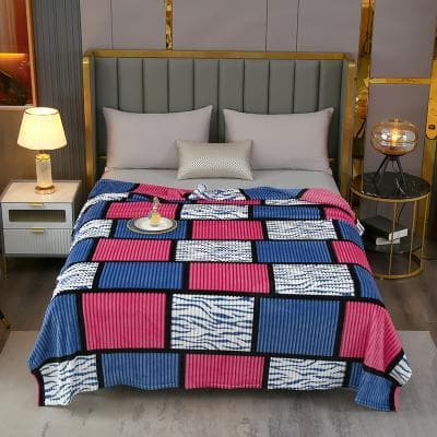 Shop Station Luxury Fleece Blanket For Bed & Sofa Soft Flannel Blanket Warm Cozy Throw For All Seasons e 39.37 59.06 In