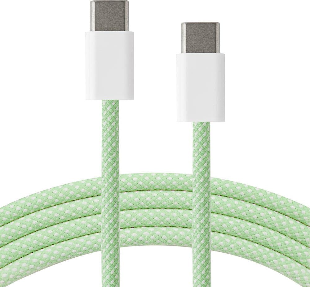 Xceed Braided USB-C til USB-C PD 60W - 1m - Grøn