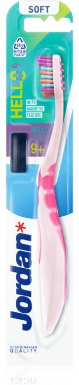 Jordan Hello Smile Soft Tandenborstel voor Kinderen 1 st