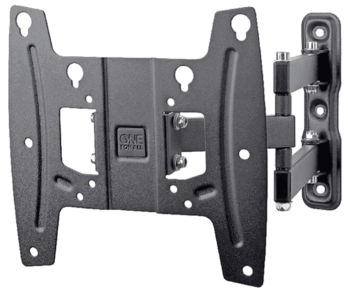 Soporte TV - One For All SOLID 42" WM 4251, de 19" a 43 pulgadas, Peso máximo 30kg, Negro