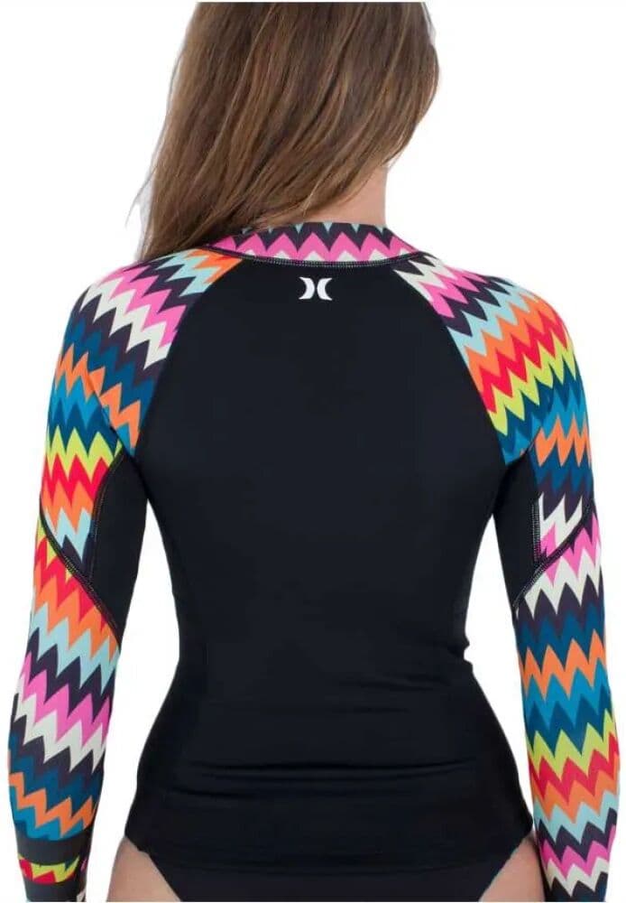 Hurley Camiseta Térmica De Manga Larga Con Cremallera Completa Advant 1/1 Mm Chevron 4