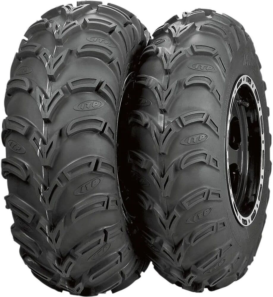 Itp-quad Neumático De Quad Mud-lite At 48f 6ply Black 22 x 11.00