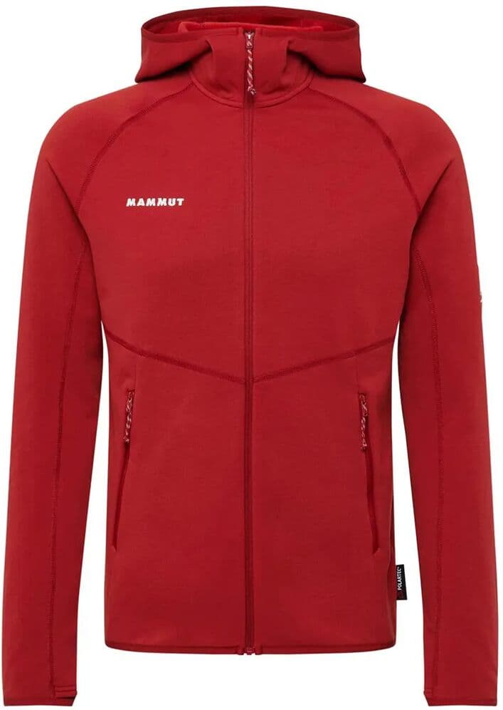 Forro Polar Con Cremallera Aconcagua Dark Mammut Red M