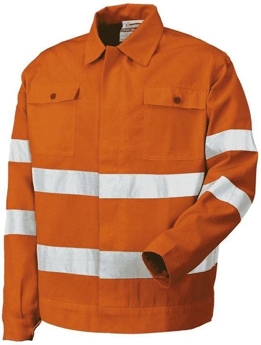 Casaco de Alta Visibilidade Laranja Industrial Starter L