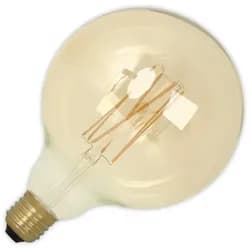 Lighto | LED-Faden | Große Fassung E27 | Globelamp | Gold | 125mm | 4W