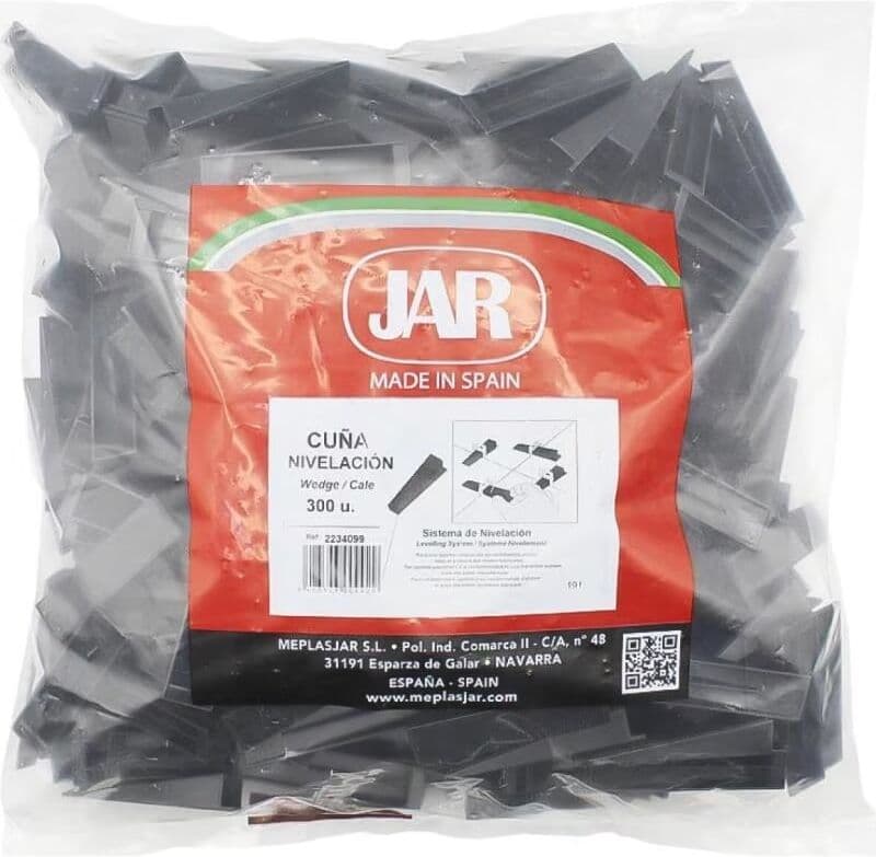 Cuñas Niveladoras Jar Para Bricolaje Y Construcción Negro Talla Única Unisex