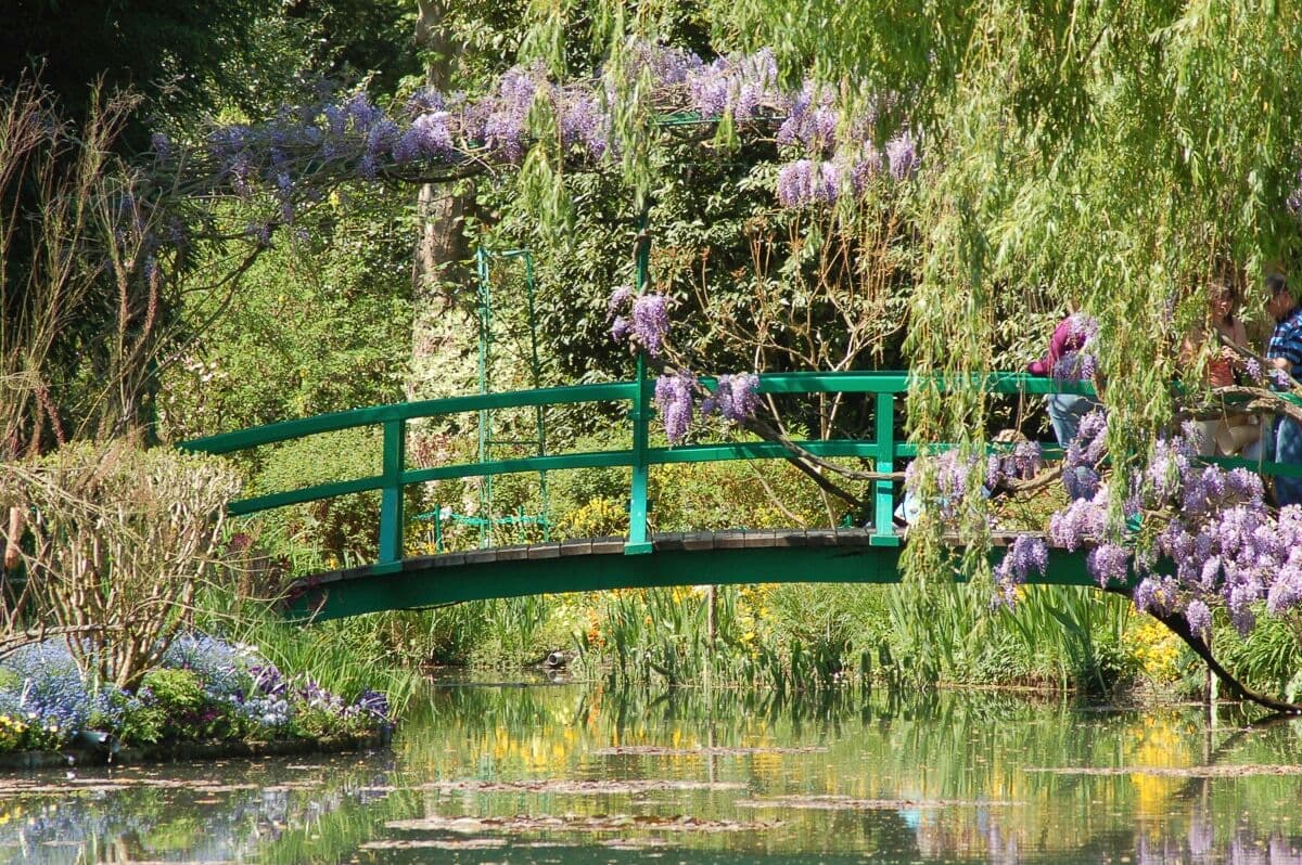 Fototapete PAPERMOON "Giverney - Monets Garten.", bunt, B:5m L:2,8m, Vlies, Tapeten, Fototapete bunt B/L: 5m x 2,8m, Bahnen: 10 Stk.