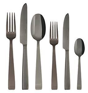 Sambonet Flat Edelstahl/PVDschwarz Besteck 72tlg.Mono S0015-S00019-62712B79