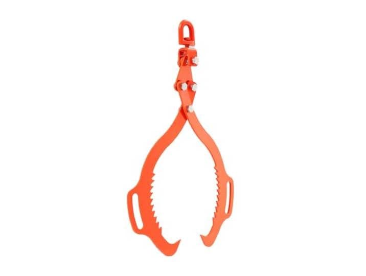 VEVOR Pince Forestière pour Troncs 710 mm\, Pince de Levage pour Bois Bûches Grumes Pivotante 2 Griffes Capacité de Levage 500 kg Pinces en Acier Robuste\, pour Camions\, Tracteurs\, Chariots Élévateurs