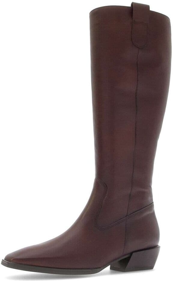 Reitstiefel GABOR "Reiterstiefel", Damen, Gr. 38,5, braun, Schuhe Reitstiefel