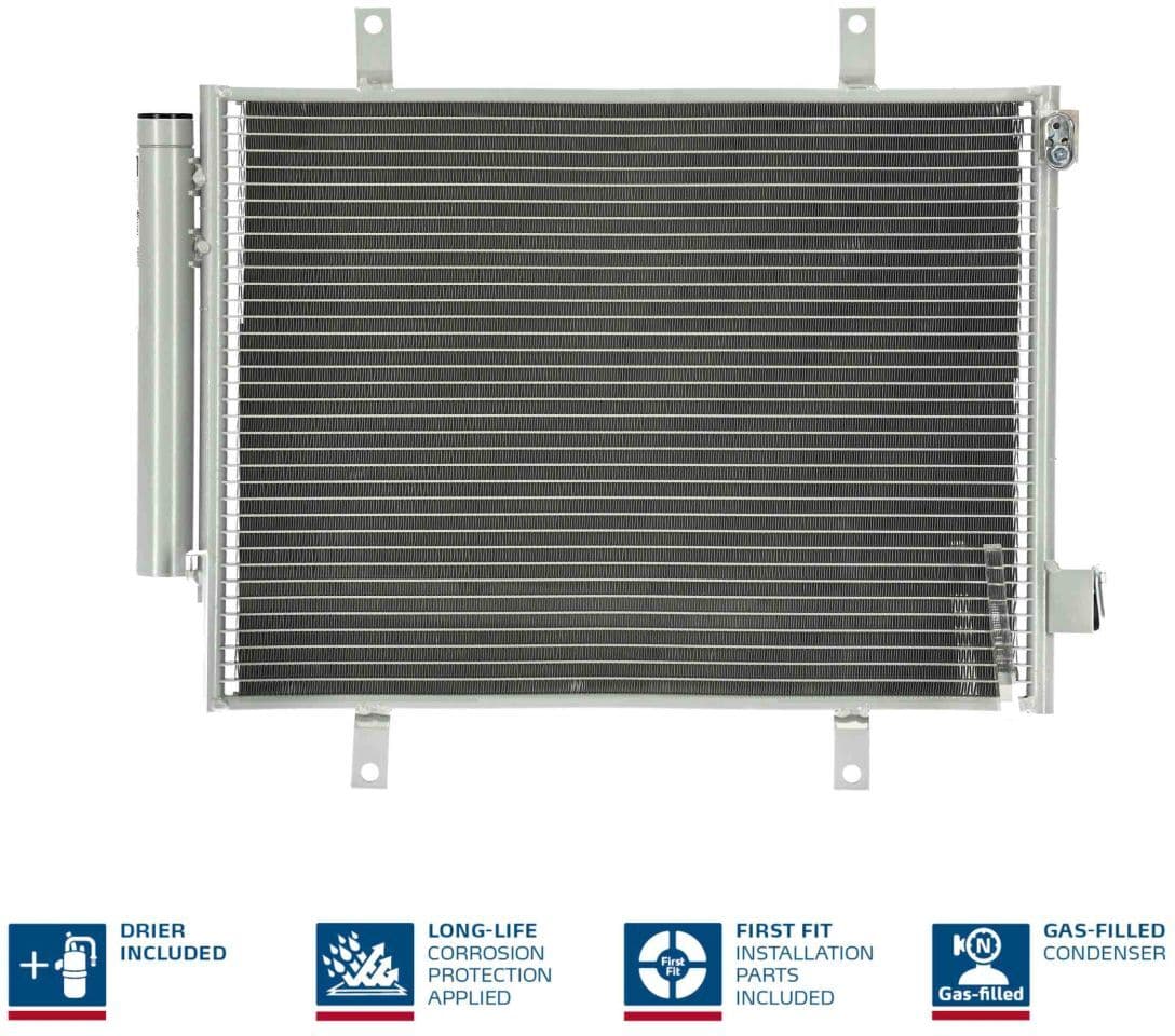 Nissens Condensatore, impianto di climatizzazione 940747