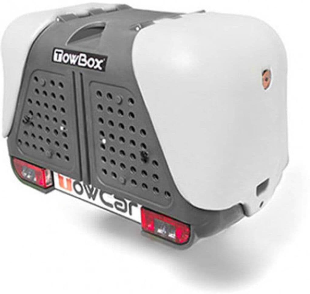 Towcar Towbox V2 caixa de bolas para cães cinzenta