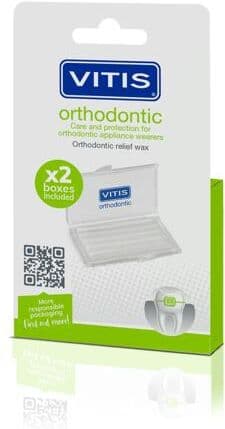Vitis Orthodontic Cera Ortodontica Protettiva 2 Pezzi