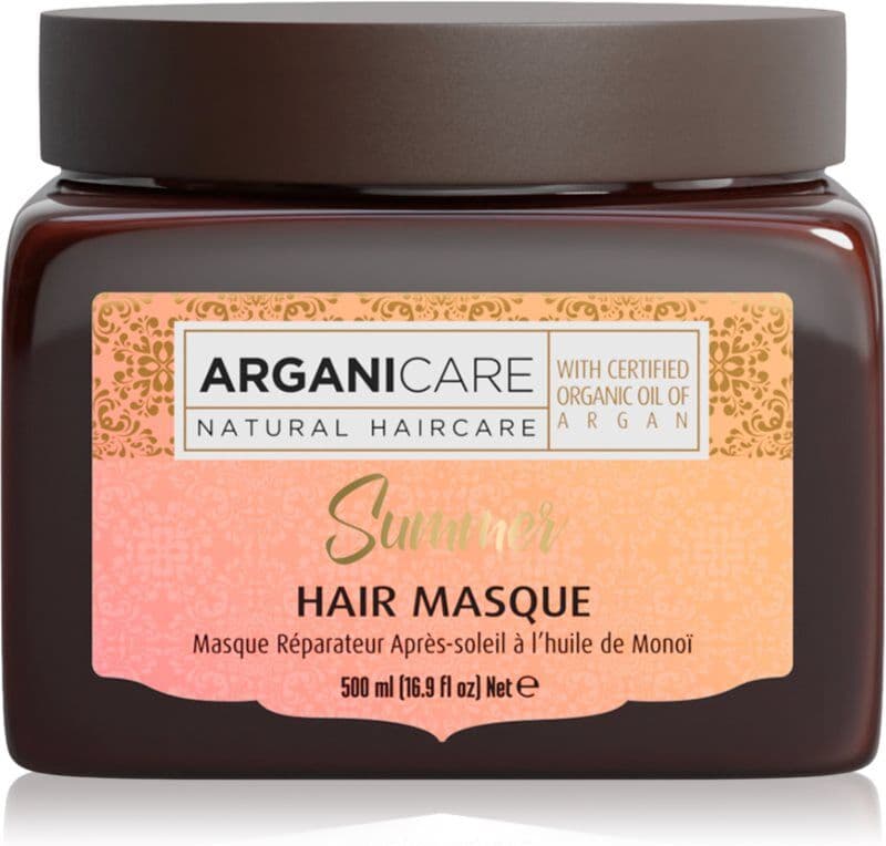 Arganicare Summer Hair Mask αναγεννητική μάσκα μετά την ηλιοθεραπεία 500 ml