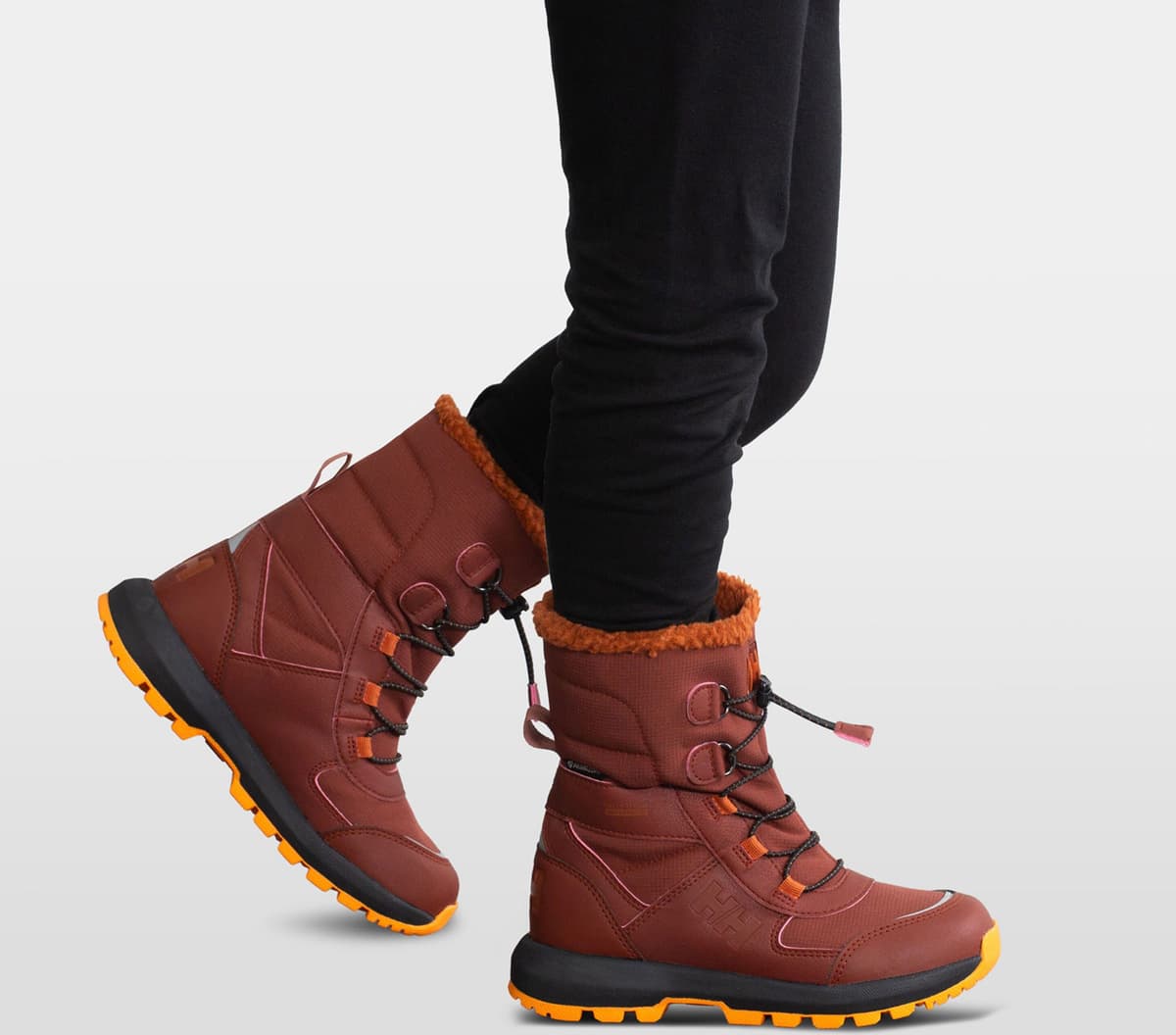 Helly Hansen Kids' Silverton Winter Boots - Yellow/Green - 8