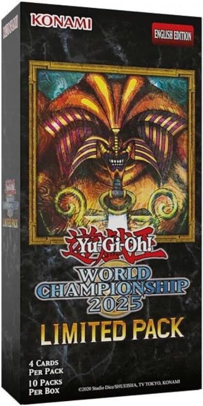 Konami Yu-Gi-Oh! TCG: World Championship 2025 - Limited Pack - Booster Box Játék