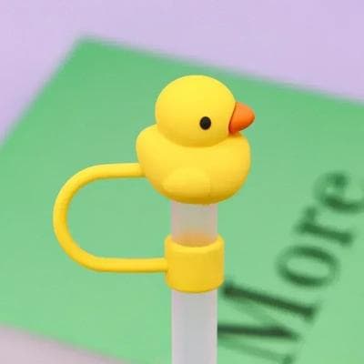 Uplifted Finds Silicone Straw Cover Cap For Stanley Cup Tumblers duck