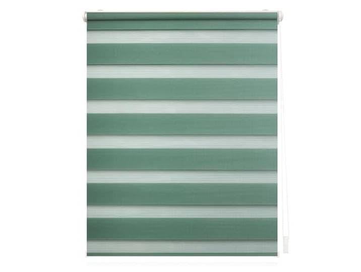 Lichtblick Doppelrollo Blickdicht ohne Bohren Salbei 75 cm x 150 cm (B x L)