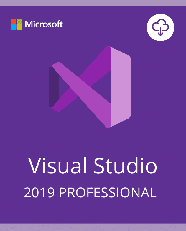Microsoft VISUAL STUDIO 2019 PROFESSIONAL ACTIVATION KEY - (PC) - Lifetime Licence