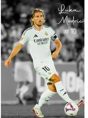 Uplifted Finds Famous Soccer Player Sports Poster   Football Athlete Highlight Moment Canvas Art 21 30 X 42 Cm Unframed