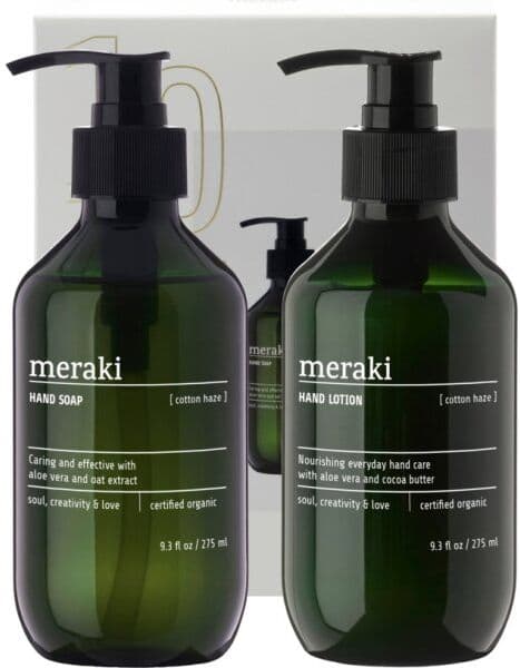 Meraki Gaveæske, Håndsæbe Og Lotion, Cotton Haze