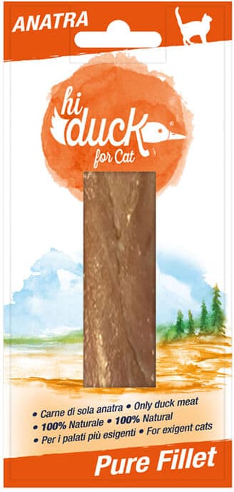 Hi Duck Snack Cat Pure Fillet con Anatra 15G
