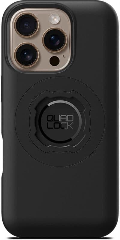 Quad Cover  MAG per iPhone 16 Pro (anello nero)