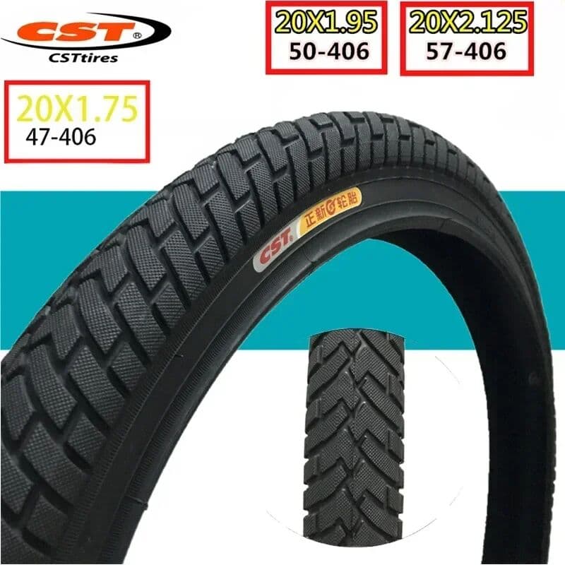 NONE 20x1.95 20x2.125  Bicycle Tires 20