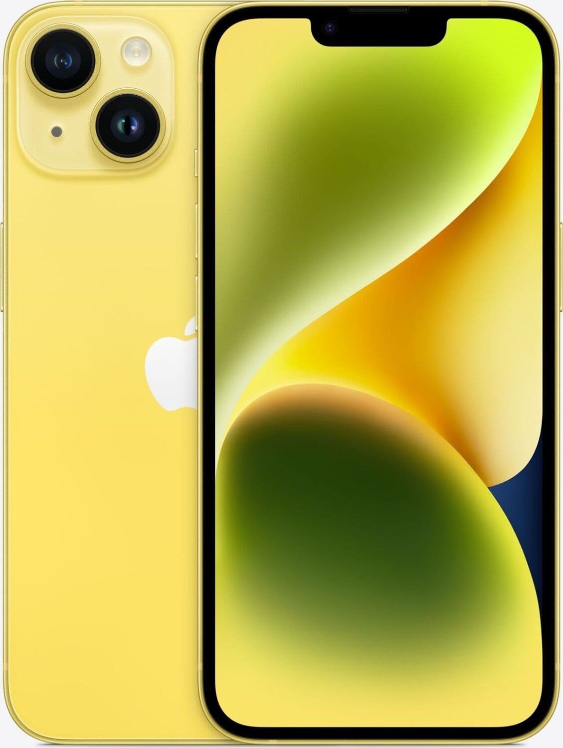 Apple iPhone 14   128 GB   Dual-SIM (2 x eSIM)   yellow - Refurbished