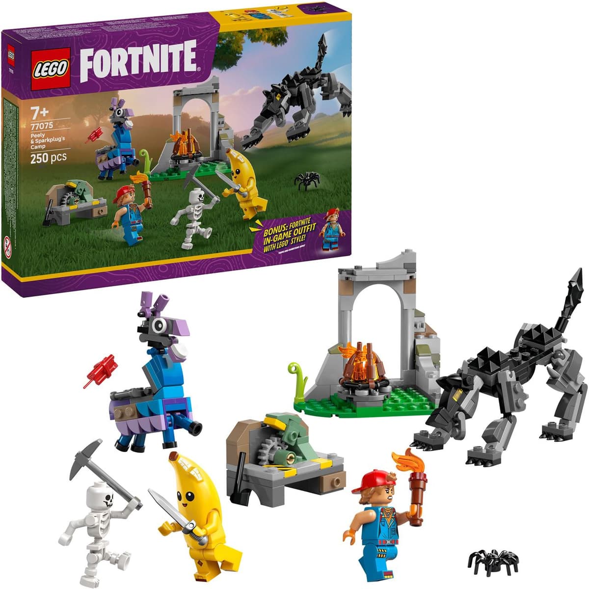 LEGO Fortnite Das Lager von Schali und der Zündkerzenkünstlerin