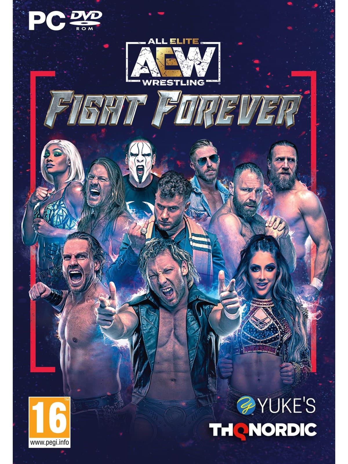 AEW: Fight Forever (Code in a Box) - Windows - Fighting - PEGI 16