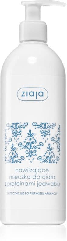 Ziaja Jedwab nawilżające mleczko do ciała z proteinami jedwabiu 400 ml