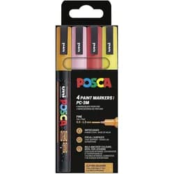 Posca, Marker, Acrylmarker (4x)