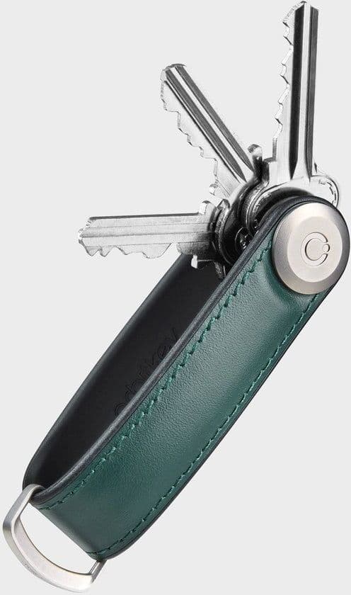 Orbitkey - Hybrid Leather Key Organiser - Pine Green