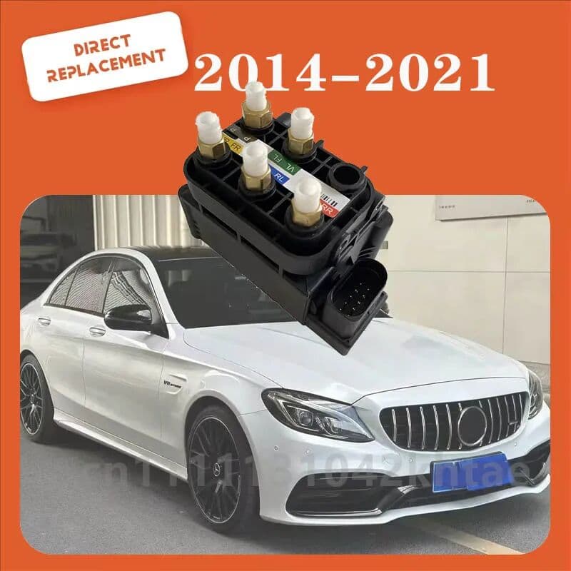 NONE For Mercedes Benz W205 W217 C180 C200 C220 C250 C300 Air Suspension Solenoid Valve Air Distribution Valve  Parts A0993200058