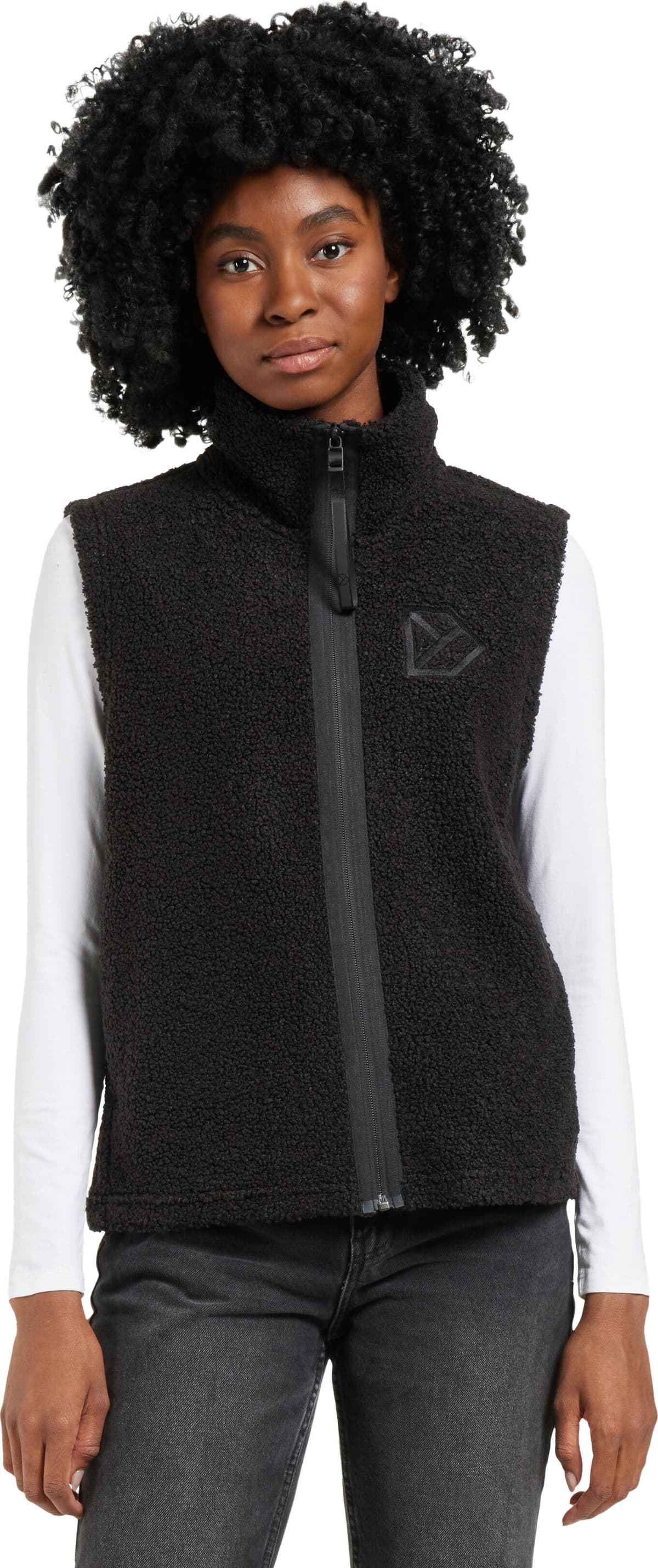Didriksons Women's Kiana Vest Black 42