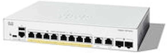 Cisco Systems Cisco Catalyst 1300-8FP-2G - Switch - L3 - Administrerad - 8 x
