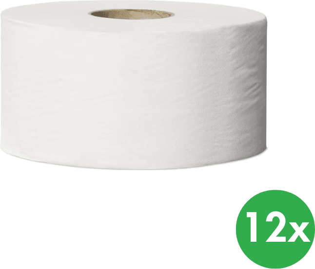 Tork Advanced toaletní papír - Mini Jumbo role, role 170 m, 12 ks
