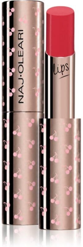 Naj Oleari True Icon Lipstick σατέν κραγιόν απόχρωση 07 Intense Strawberry 3 γρ