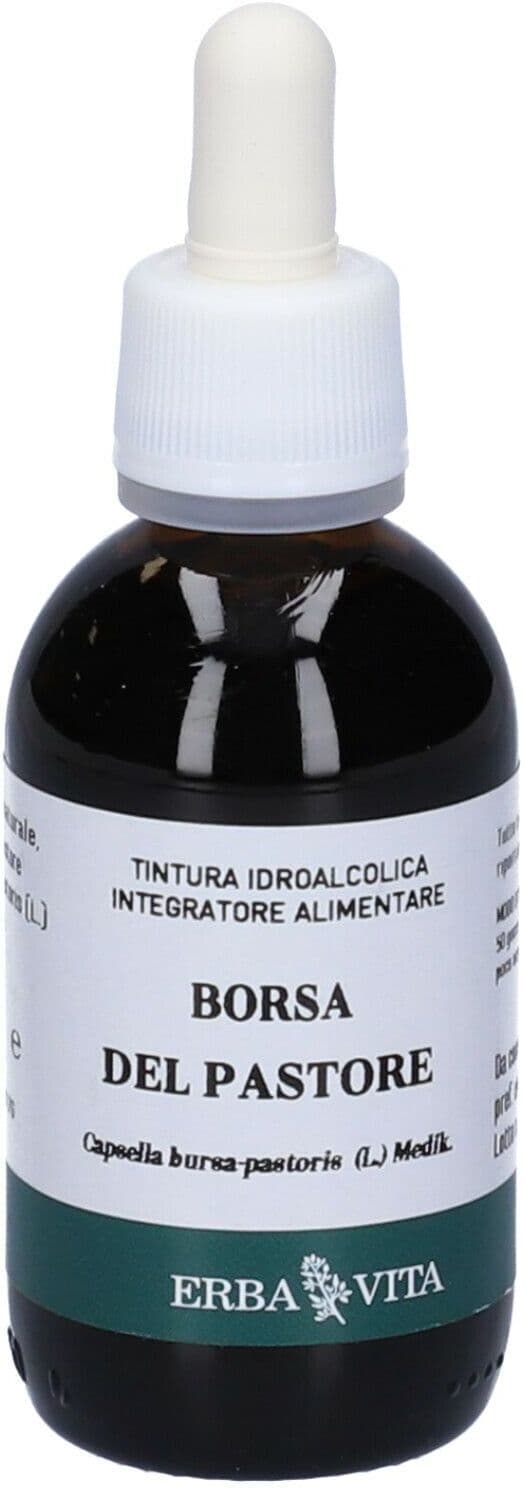 Borsa del Pastore Sommita' 50ml, Erba Vita, Soluzione Idroalcolica, Benessere Circolatorio