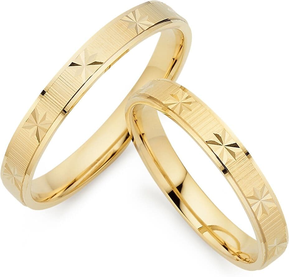 Trauring PHÖNIX "Schmuck Partnerring Ehering Verlobungsring Freundschaftsring" Gr. 66, gold (gelbgoldfarben), Fingerringe, Damen, 66, Silber 925 (Sterlingsilber), 3mm, Trauring, Made in Germany