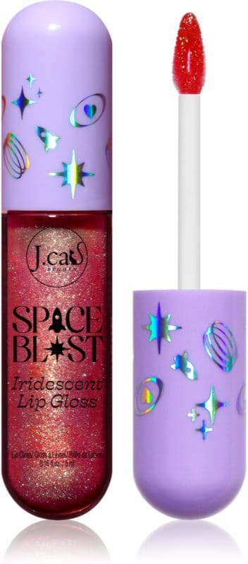 J.Cat Beauty Space Blast λιπ γκλος με μεταβαλλόμενο χρώμα απόχρωση 105 Alien KIss 5 ml