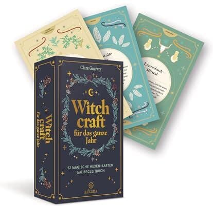 Clare Gogerty - Witchcraft für das ganze Jahr: 52 magische Hexen-Karten mit Begleitbuch - Preis vom 01.10.2026 17:08:56 h