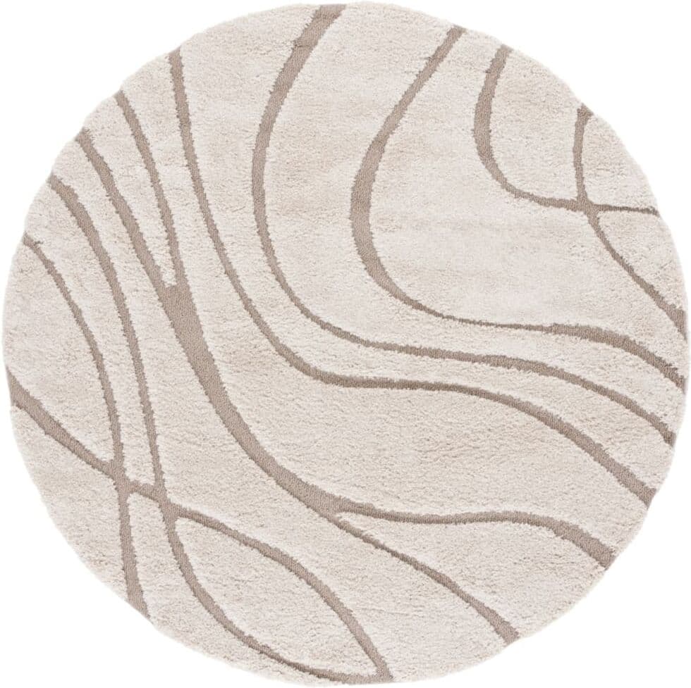 Safavieh Alfombra de polipropileno beige, 152 cm