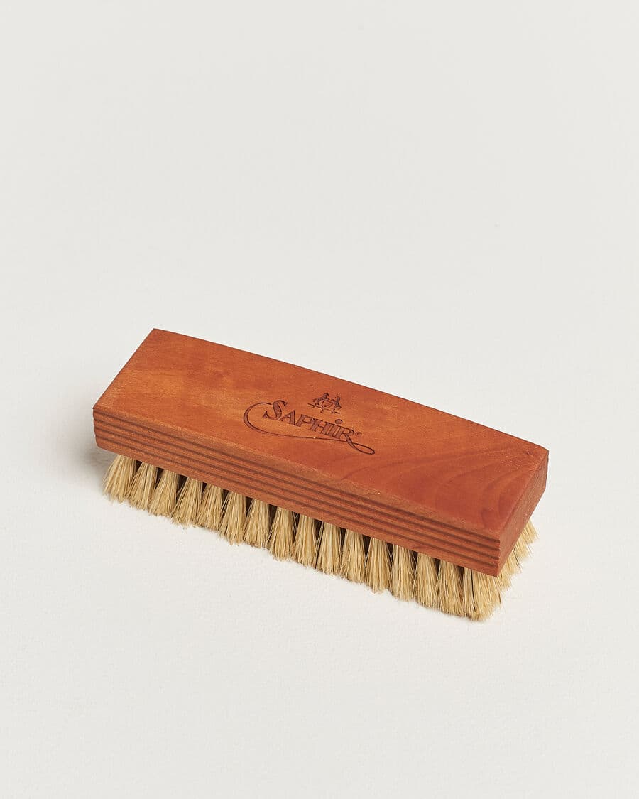 Saphir Medaille d'Or Gloss/Cleaning Brush Large White men One size Hvid