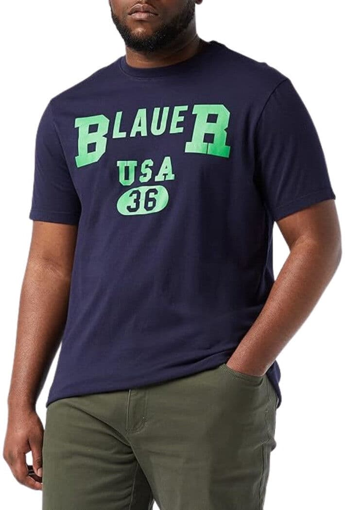 CAMISETA BLAUER MANGA CORTA HOMBRE
